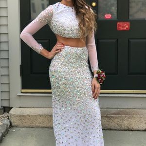 JASZ COUTURE 2 PIECE PROM DRESS